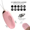 バイブレーター10スピードバイブレータークリトリス刺激振動性玩具女性のための振動ジャンプラブエッグミニブレットGスポットアダルトグッズ231116