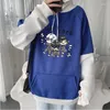 Men's Hoodies Anime Blue Lock Meguru Bachira Men Women Cool Friends Kawaii Cartoon Streetwear Oversized Fashion Warm Fleece Sweatshirt