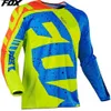 T-shirt da uomo Enduro corto da uomo FOX TELEYI Jersey Camiseta Mtb Bike Shirt Cycling Team Downhill T-shirt Dh Off-road Bicycle Motocross Maillot