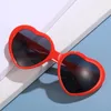 Sunglasses Love Heart Shaped Effects Glasses Watch The Lights Change To Image At Night Diffraction Women Decorative EyeweaSunglasses