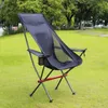 Chaise de lune ultra-légère portative de meubles de camp se pliant extérieurement pour camper avec la pêche de plage de repos de main