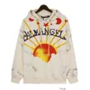 Sweatshirts Mense Womens Designer Hoodies Fashion Streetwear Palmes Angel Hoodie Angels Rätt utgåva Sunrise Print Autumnwinter High Street Fashion Br Men Wome