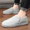 Boots Nice Men Winter Snow Warm Flat Shoes Fur On Suede Boot Lightweight Sneakers Cotton Fashion Ankle