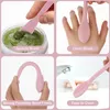 Ansiktsvårdsenheter Mini Beauty Soft Deep Cleaning Exfoliator Silicone Cleansing Brush Pore Skin Scrub Cleanser Tool 231115