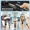 Stabilizers Gimbal Stabilizer Selfie Stick Tripod with Fill Light Wireless Bluetooth for IPhone 13 Cell Phone Smartphone Q231116