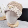 Heren Helm Ontwerper Gebreide Muts Vrouw Gebreide Muts Winter Warm Geweven Caps Mode P Mutsen Merk Skull Caps Wol Zachte Hoeden Unisex Motorkap