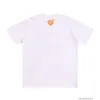 Designer modekläder lyxiga tees tshirts korrekt version mänsklig tillverkad slub bomull sommar ny halsduk tiger tryck rund hals par kort ärm tee trend