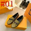 bruin lederen loafers dames