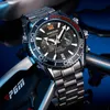 Men's Analog Quartz Business Classic Fashion Stainless Steel Waterproof Luminous Sports Watch