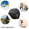 サイクリングキャップ自転車スカルキャップコールドプルーフ耳穴のためのポータブル帽子を運営するスキー保護用通気性帽子通気性水保護