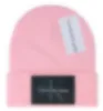 Fashion Designer Hats Brand American CK Beanies Men's and Women's Beanie Fall/winter Thermal Knit Hat Ski Brand Bonnet Plaid Skull Hat Warm Cap A9