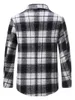 Jackets masculinos 2023 Juventude grossa meninos de peito único Autumn e Winter Woolen Coat Trench Plaid casual