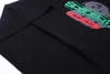 USA: s storlek Tees t-shirts män puff spindel tryckt 1 kvalitet skjorta gata fit shorts hylsa kläder