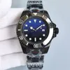 Luxury Męski Zegarek SEA Gradient Dial 44 mm RO Srebrny zegarek Le 904L Pasek ze stali nierdzewnej Automatyczne mechaniczne wodoodporne Wodoodporne Montre de Luxe zegarek Jason 0007