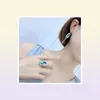 2021 Choucong Merk Ins Bruiloft Sieradensets 925 Sterling Zilver Smaragd CZ Diamanten Lange Kwasten Dangle Earring Party Edward Dames7066298