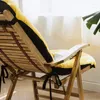 Pillow Long Thickening Reclining Chairs Foldable Soft Solid Thicken Garden Lounger Chair Window Couch Floor Pad