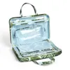 2 piezas Travel Cosmetic Bag Weekender con estuche transparente