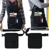 Sacs de rangement Design élégant Serveur Fanny Pack Capacité Sac de taille Sangle réglable Facile à nettoyer Attache pour les serveurs de restaurants