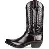 Buty Men Western Cowboy Boots Winter Skórzane buty haftowe wysokie buty para butów lekki wygodny w rozmiarze plus 35-482024 231116