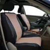 Nieuwe upgrade auto -accessoires meisjes pluche 2 voor autostoelbekleding covers uuniversale maat lederen jacquard volledige set met veilige riemtas