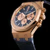 AP Swiss Luxury Watch Certificato Royal Oak Series 18k Rose Gold Automatic Machinery 26331or.oo.d315cr.01 Orologio 26331or.oo.d315cr.01