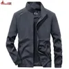 Men's Jackets Men's Spring Autumn Lightweight Bomber Jacket Windbreaker Casual Military Gym Joggers Running Sports Golf Camping Hiking Coats 231116