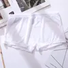 Underpants Breathable Men Panties Slim Fit Pure Color Boxers Moisture Wicking Inner Wear Clothes