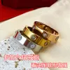 Дизайнерское Cartera Fashion Cartiar Carteir Zhika Plus Six Diamond Sky Star Ring Популярное модное кольцо из титановой стали Пара колец из нержавеющей стали