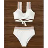 Women's Swimwear Sexy White Bikinis 2023 Push Up Female Swimsuit Swimming Bathing Suits Brazilian Bikini Set Beachwear Bather