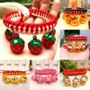 Dog Collars Fashion Braided Collar With Cartoon Figure Bells Puppy Necklace Pet Supply