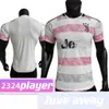 2023 2024 football Jj away jacquard new j 5 stars player version short-sleeved top Soccer Jerseys Away Player Version short men shirt 23/24 season