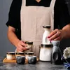 Kalça Şişeler Japon tarzı retro sake pot fincanları Set Yaratıcı Seramik Kişiselleştirilmiş El Yapımı Şarap Şişesi Bar Hediye Botellas Ev İçecek Yazıları