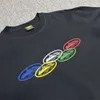 デザイナーファッション服ラグジュアリーティーTシャツ皮質デーモンISLカラフルパターン印刷短袖ストリート夏ルーズカジュアルラウンドネックTシャツの男性女性