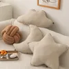 Pillow Nordic Modern Cotton And Linen Stripes Stars Moon Clouds Irregular Shaped Pillows Inset Style Home Sofa S Throw