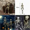 Party Decoration Halloween Prop Skeleton fl Size Skl Hand Life Body Anatomy Model Decor Y201006 Drop Delivery Home Garden Festive Supp Dhtbh