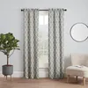 Curtain Modern Decorative Rod Pocket Window Curtains For Bedroom Or Living Room (Double Panel) 28" X 84" Taupe