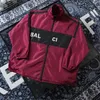 Jackets de Windbreaker de estilo médio de moda masculino de alta qualidade Baseball Slim Fit Stylist Men feminino à prova de vento feminino Protedor solar externo