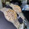 Orologio di lusso Ap Orologio da uomo di lusso Movimento 4130 per orologio 3255 Pietra Moissanite Orologio da polso con diamanti Meccanico automatico 904l