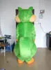 Costume de mascotte d'écureuil vert de haute qualité Halloween Noël Fantaisie Robe de personnage de dessin animé Costume Carnaval Unisexe Adultes Tenue