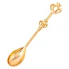 Creative Crown Coffee Spoon Party Tableware Holiday Party Small Gift Wedding Gift Party Favor 14*7*2.5CM BJ