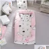 Baby Cribs Portable Bassinet For Bed Lounger Newborn Crib Breathable And Sleep Nest With Pillow2360 Drop Delivery Kids Maternity Nurse Dhvkq