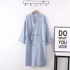 Kvinnors sömn Lounge Loose Plus Size Women Homewear Nightgown för Autumn Robes For Women Multi Colors Långa ärmar Kimono Cotton Bathrobes ZLN231116