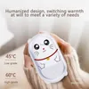 Ruimteverwarmers Voetbalhandwarmer Kinderen USB Twee-in-één bediening Warm Baby Opladen Handwarmer Oplaadbare, direct herbruikbare handwarmers YQ231116