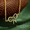 Chains Anti-allergy French Gold-plated Simple Does Not Fade Bath Sleep Off Good Texture Accessories Necklace.