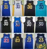 Mens City Draymond Green Basketball Jersey 23 Stephen Curry 30 Equipe Cor Preto Azul Branco Ganhou Declaração Costurada Para Fãs Esportivos Declaração de Alta Qualidade à Venda