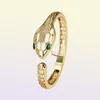 Encanto de pulsera de metal chapado en oro de brazalete para brazaletes abiertos Micro pavimentado Pantera Pantera Animal Design Luxury Design 7841932