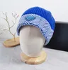 Casquette froide tricotée tout-assorti casquette en laine pour femme hiver grande circonférence de la tête couleur chaude correspondant chapeaux de seau Style japonais chapeau de seau marée