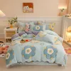 Bedding sets Warm Fluffy Flannel Quilt Cover Soft Comfortable Thickening Snowflake Velvet Pillowcas Coral Velvet For Winter Home Bedding 231116