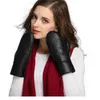 Five Fingers Gloves Fashion Heavy Type Winter gloves Women Mittens Real Leather Wool Fur Gloves Lovely Female Sheepskin Leather Fur Gloves 8 colors 231115