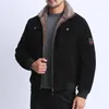 Giacche da uomo HNDTAZ Spessore Caldo Parka da uomo Militare Inverno Army Green Cappotti Capispalla Collo in pelliccia Bomber Giacca a vento 5XL